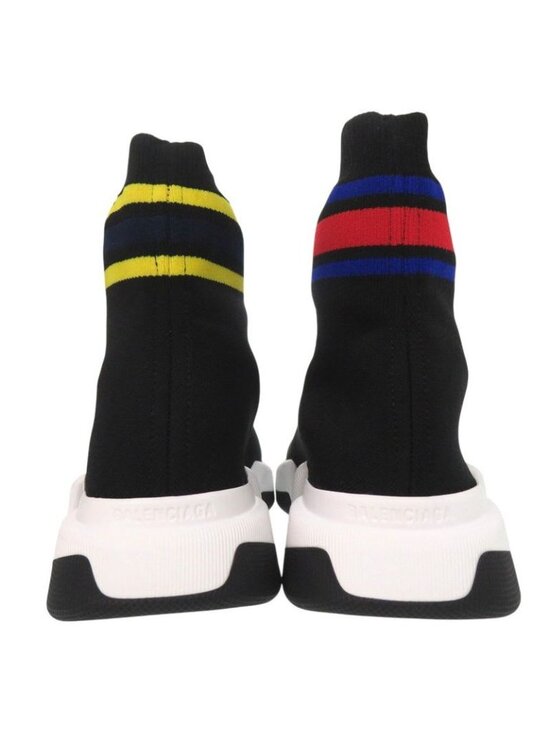 Balenciaga Speed 2.0 Sneakers Fabric Stripe Rubber Black 1280 main image 3